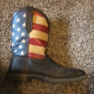 Durango American flag cowboy boots